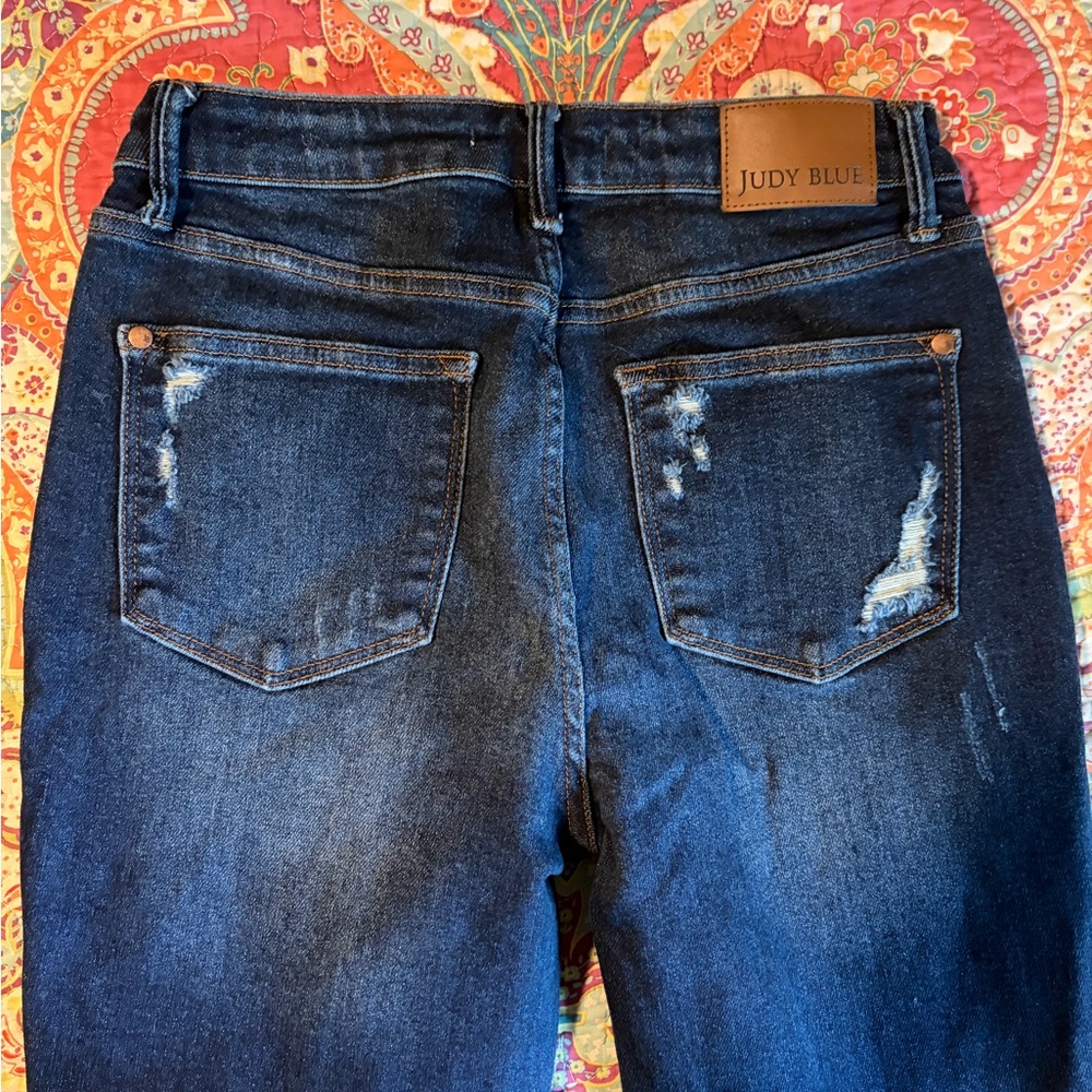 Judy Blue Dark Indigo High-Rise Jeans